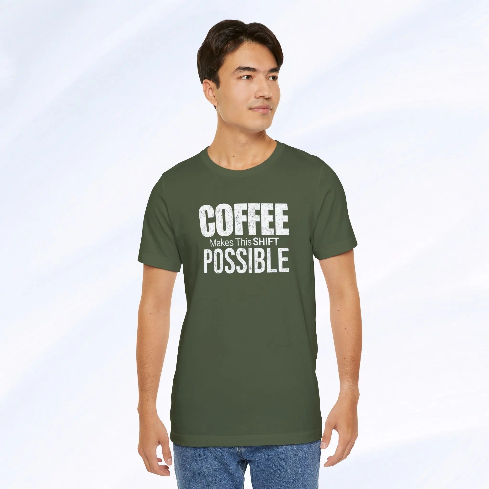 Coffee Makes This Shift Possible T-Shirt Printify