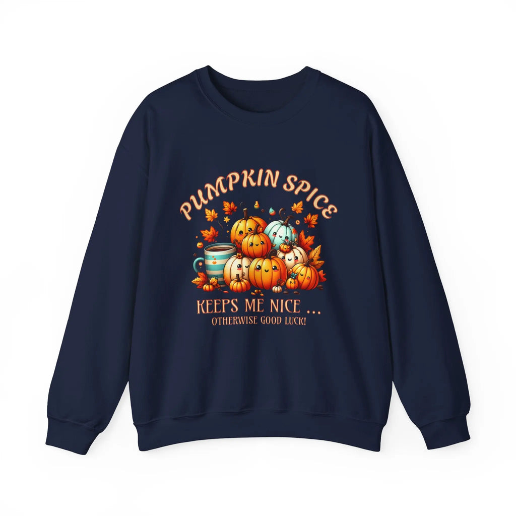 Pumpkin Spice Sweatshirt - Otherwise Good Luck Printify