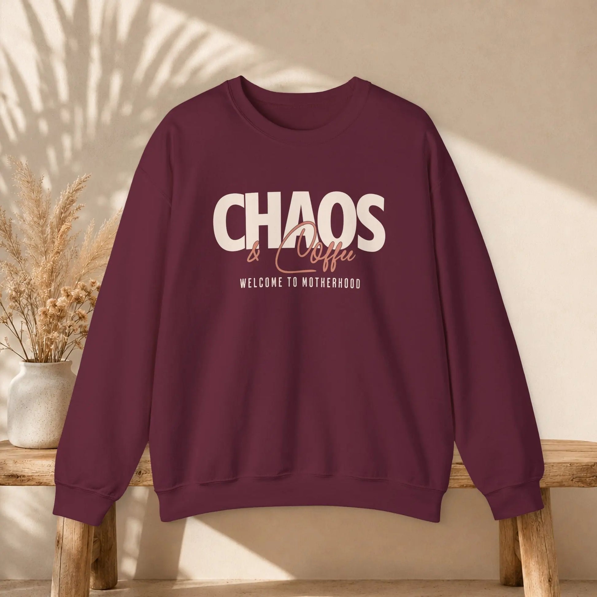 Chaos & Coffee Sweatshirt Printify