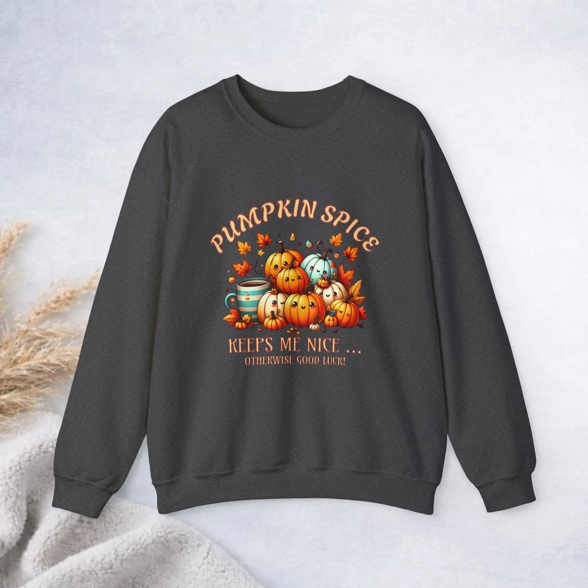 Pumpkin Spice Keeps Me Nice Sweatshirt - Otherwise Goodluck - Boldly Bitter Company