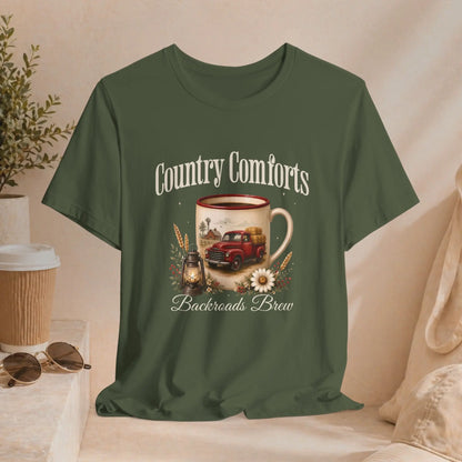 Backroads Brew T‑Shirt Printify