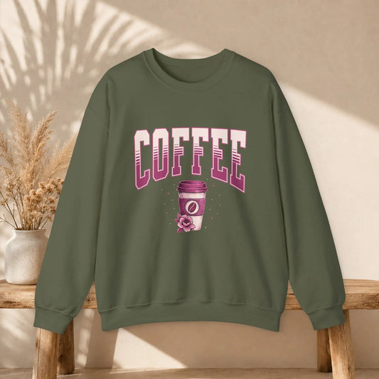 Coffee Graphic Sweatshirt Printify
