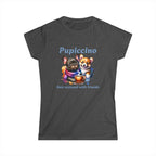 Pupiccino Tshirt - Pug Coffee Tee, Pup Tee, Coffee Friends Tee Printify