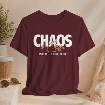 Chaos & Coffee Tee Printify