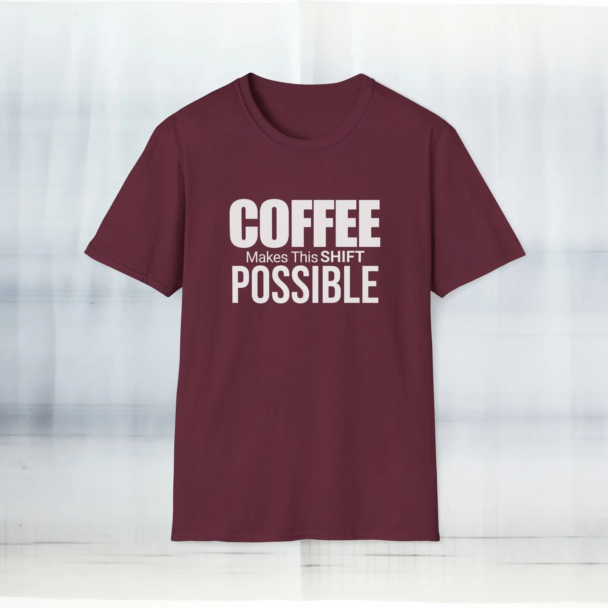 Coffee Makes This Shift Possible T-Shirt Printify