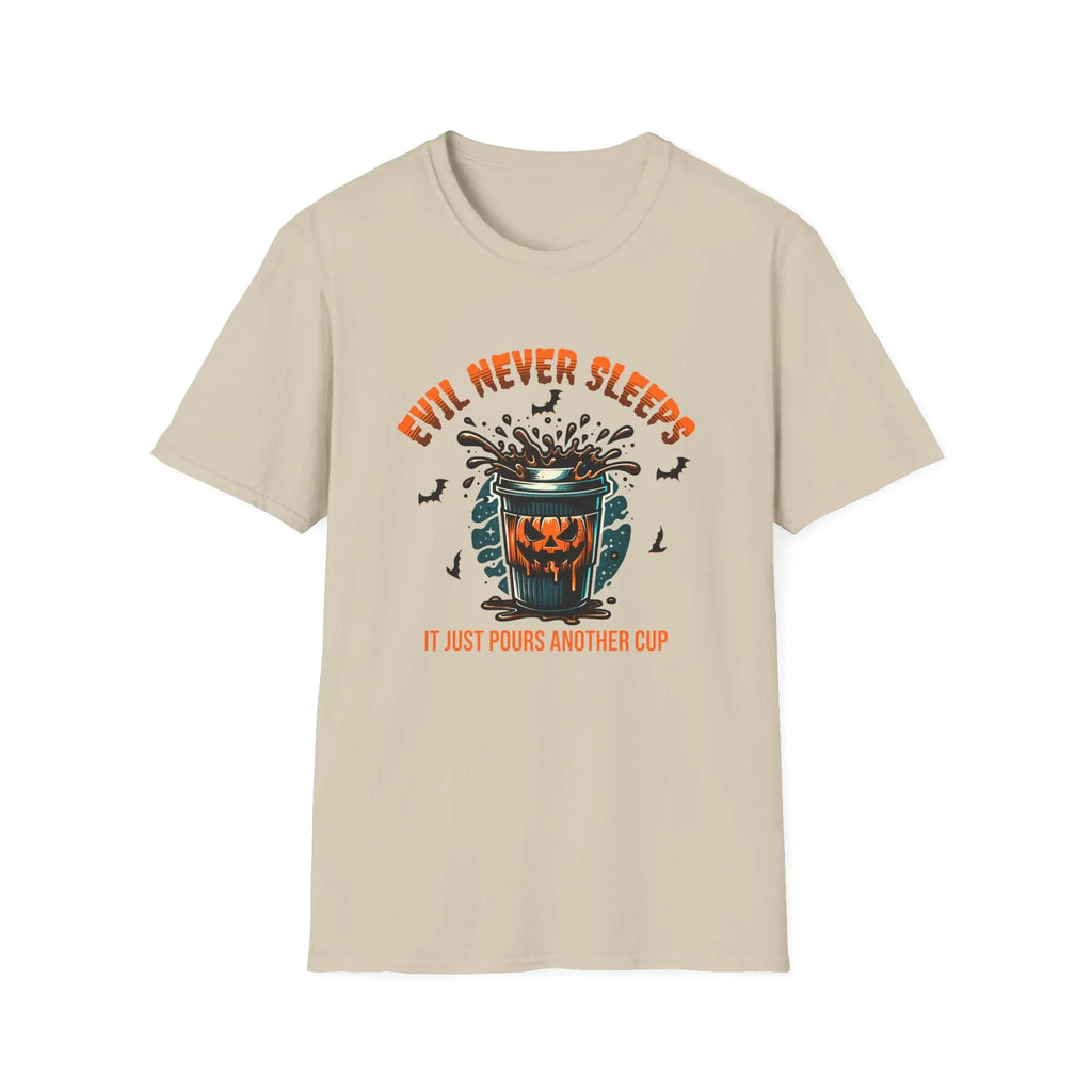 Evil Never Sleeps T-shirt Printify