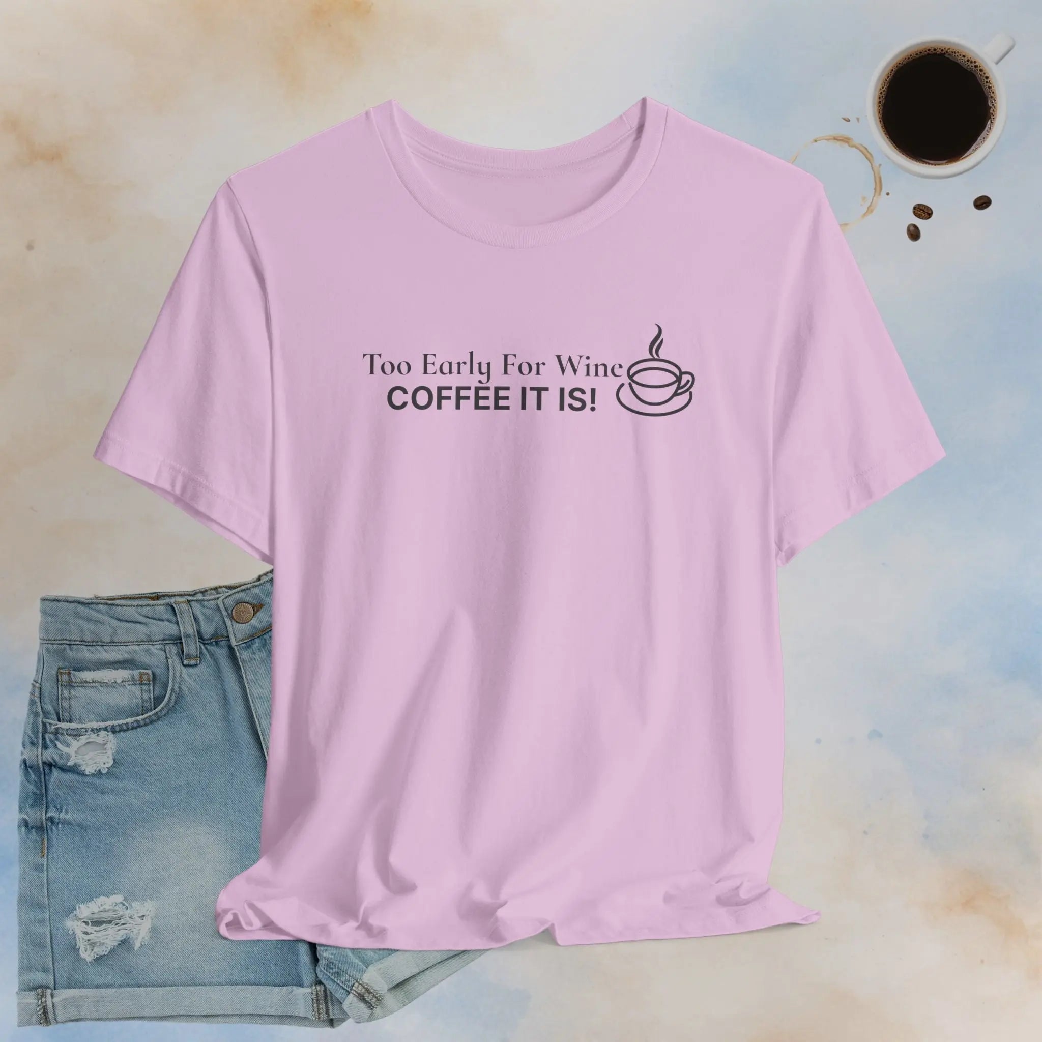 Coffee It Is Tee Printify
