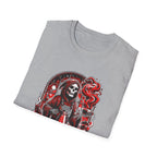Graphic Skeleton Coffee T-Shirt – “Boneyard Burial Blend” - Boldly Bitter Company