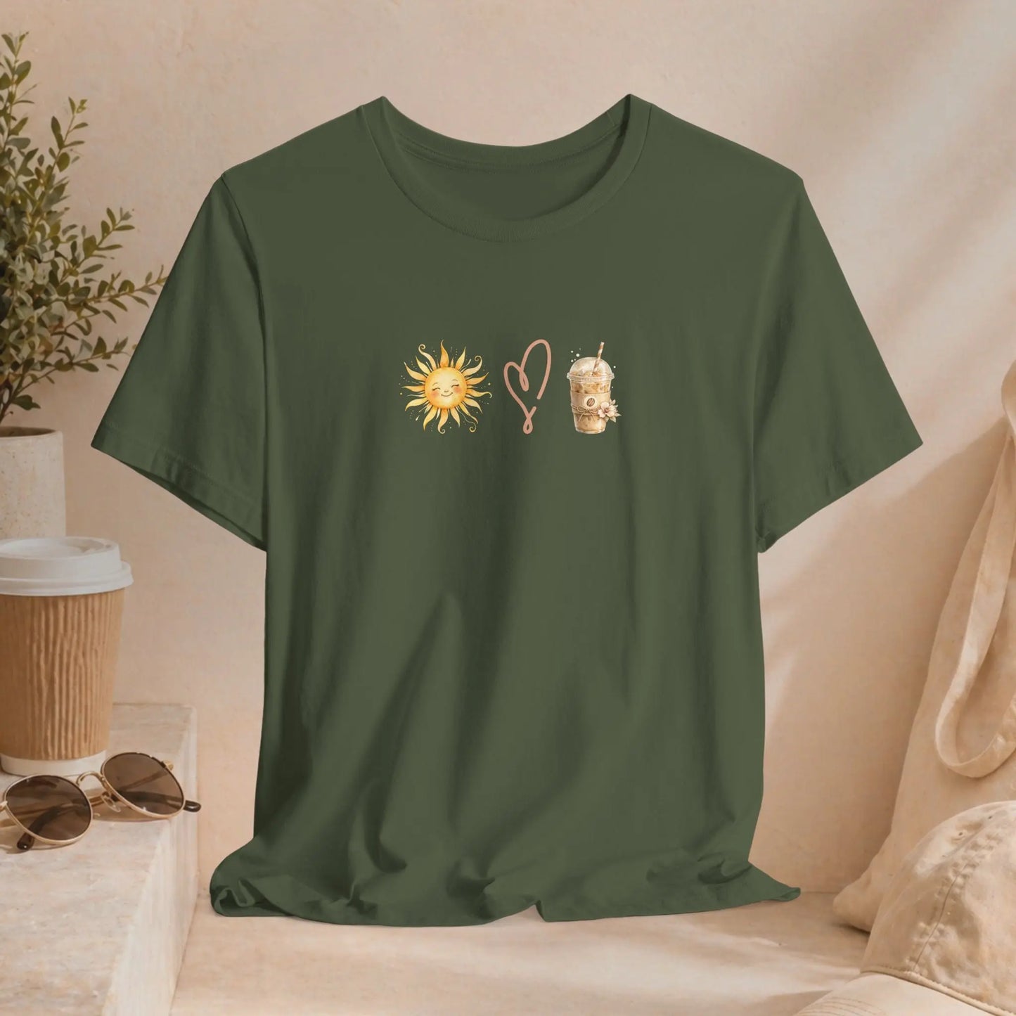 Summer Love Coffee Tee Printify