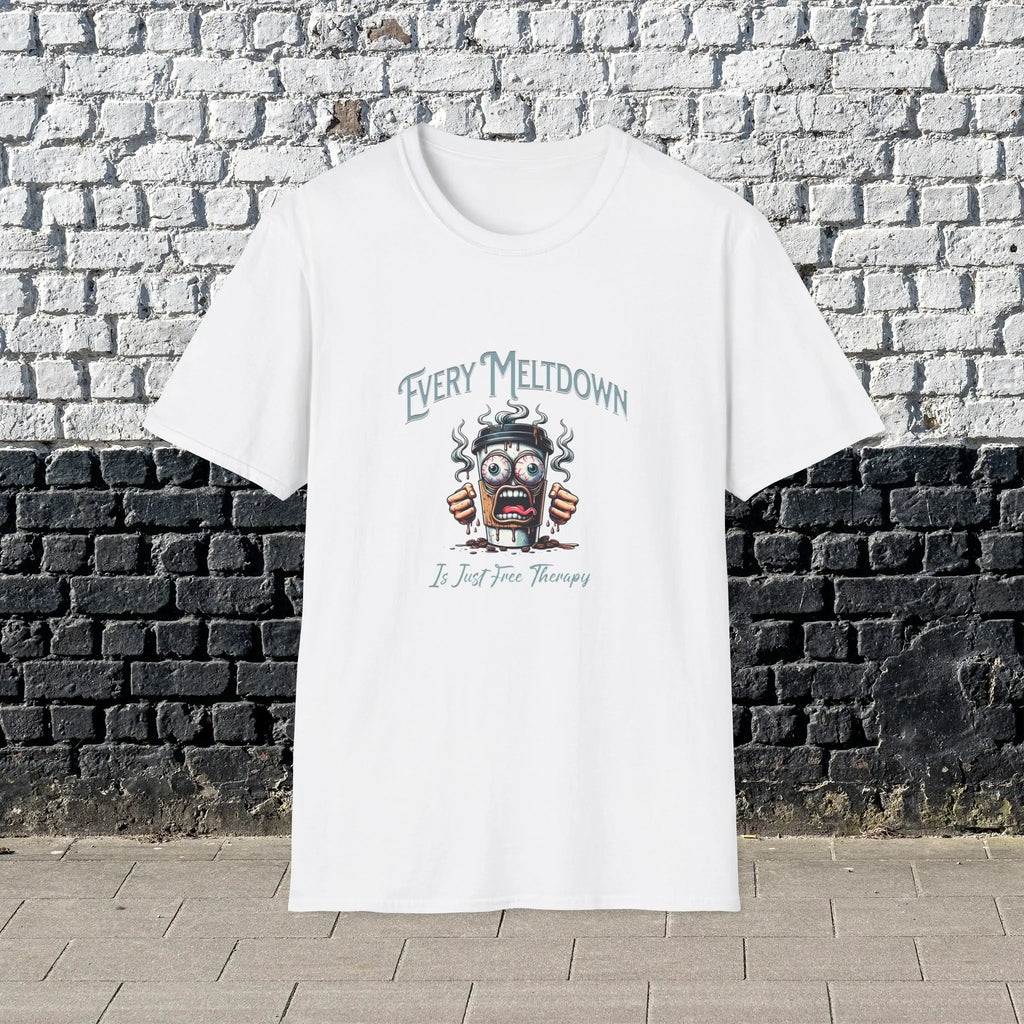 Therapy Coffee Cup T-shirt Printify