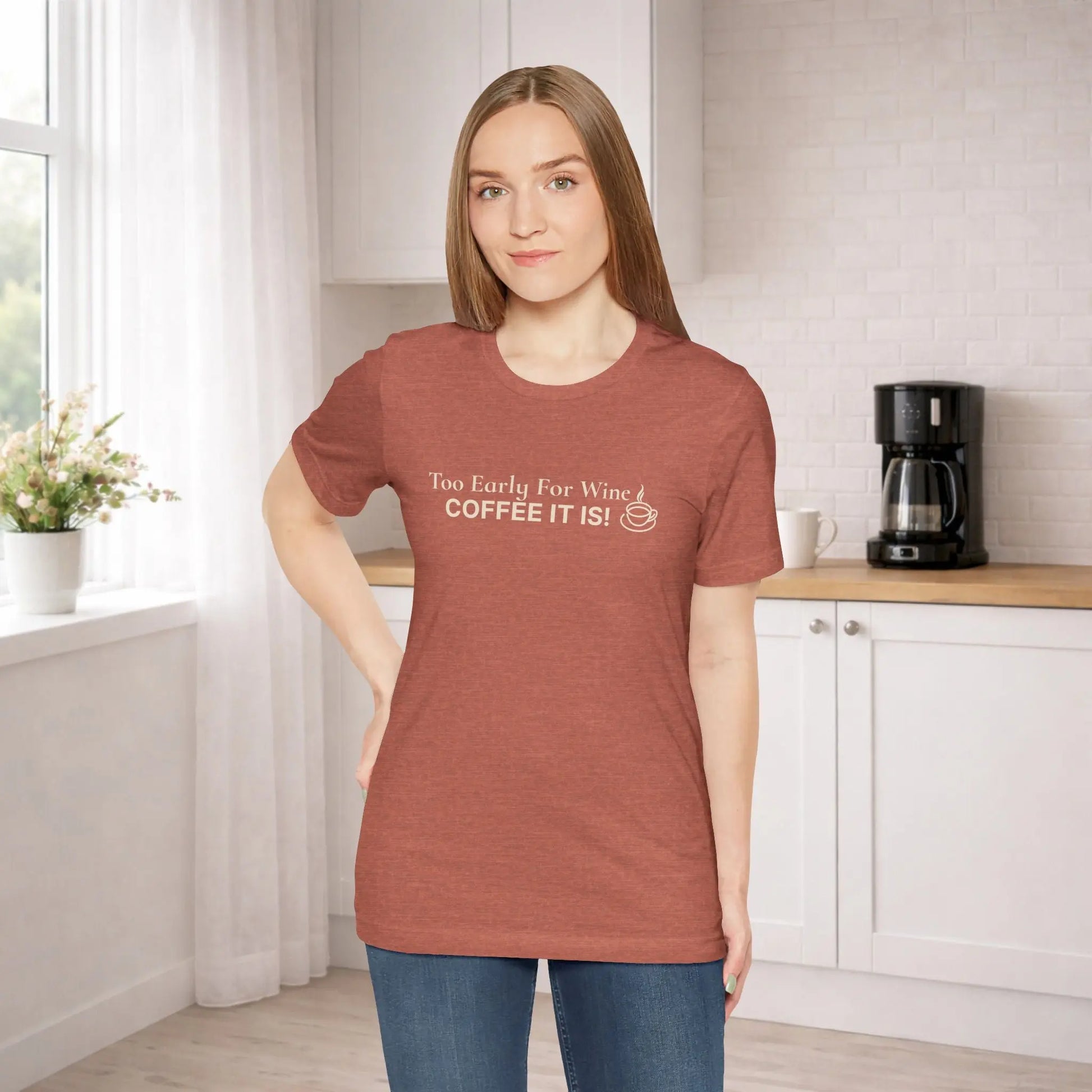 Coffee It Is Tee Printify