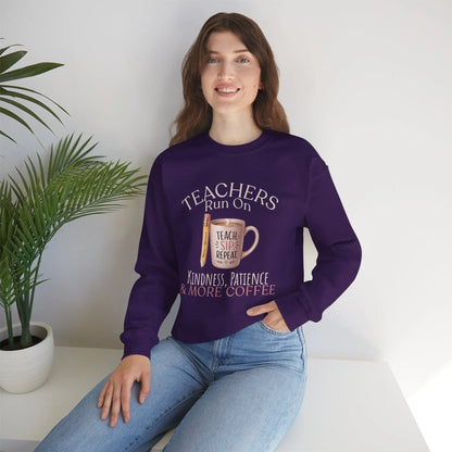 Teacher Coffee Sweatshirt Printify