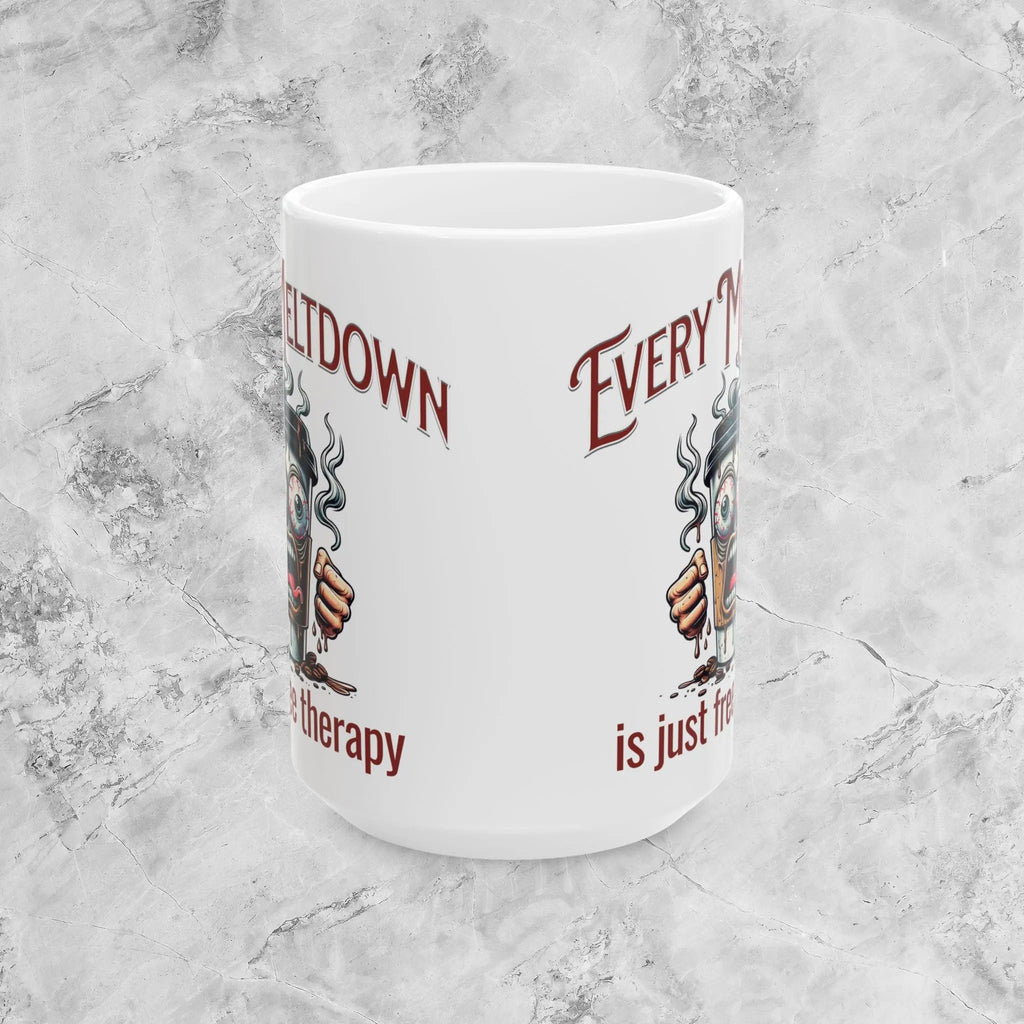 Free Therapy 15oz Mug - Boldly Bitter Company