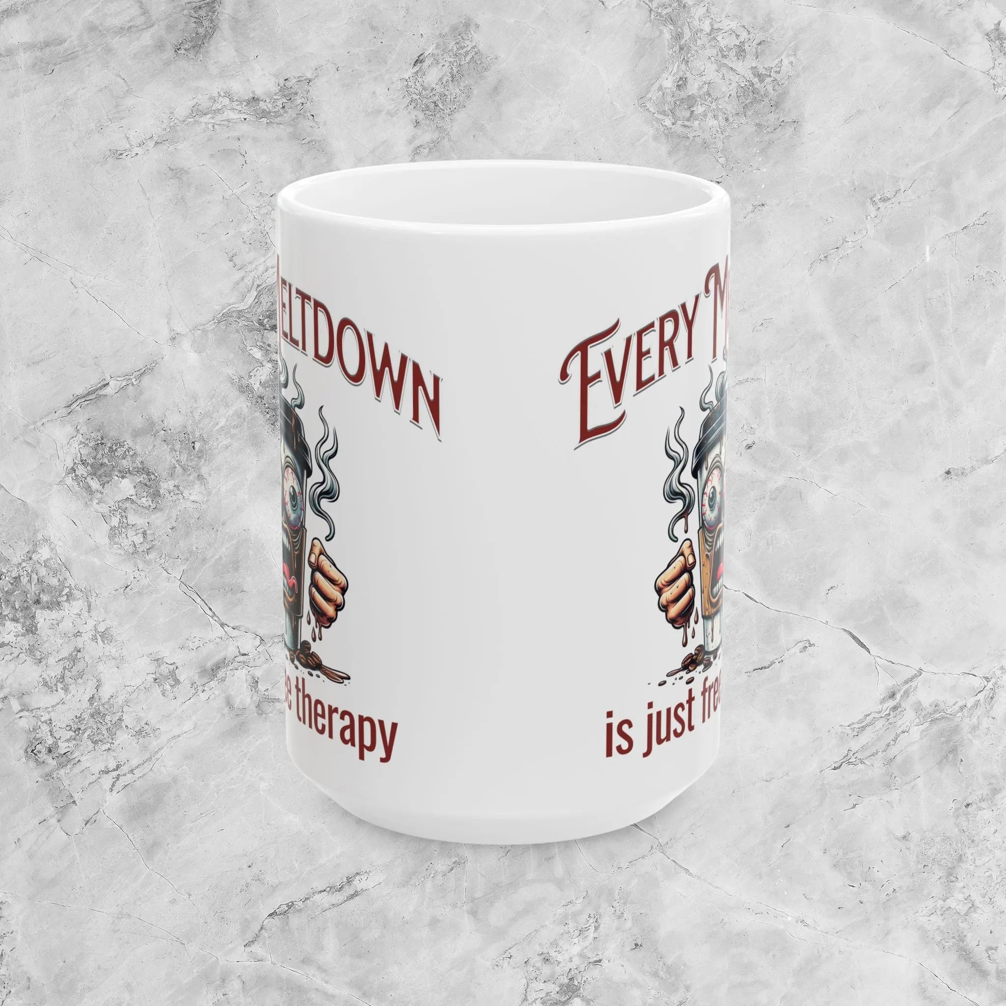 Free Therapy 15oz Mug - Boldly Bitter Company
