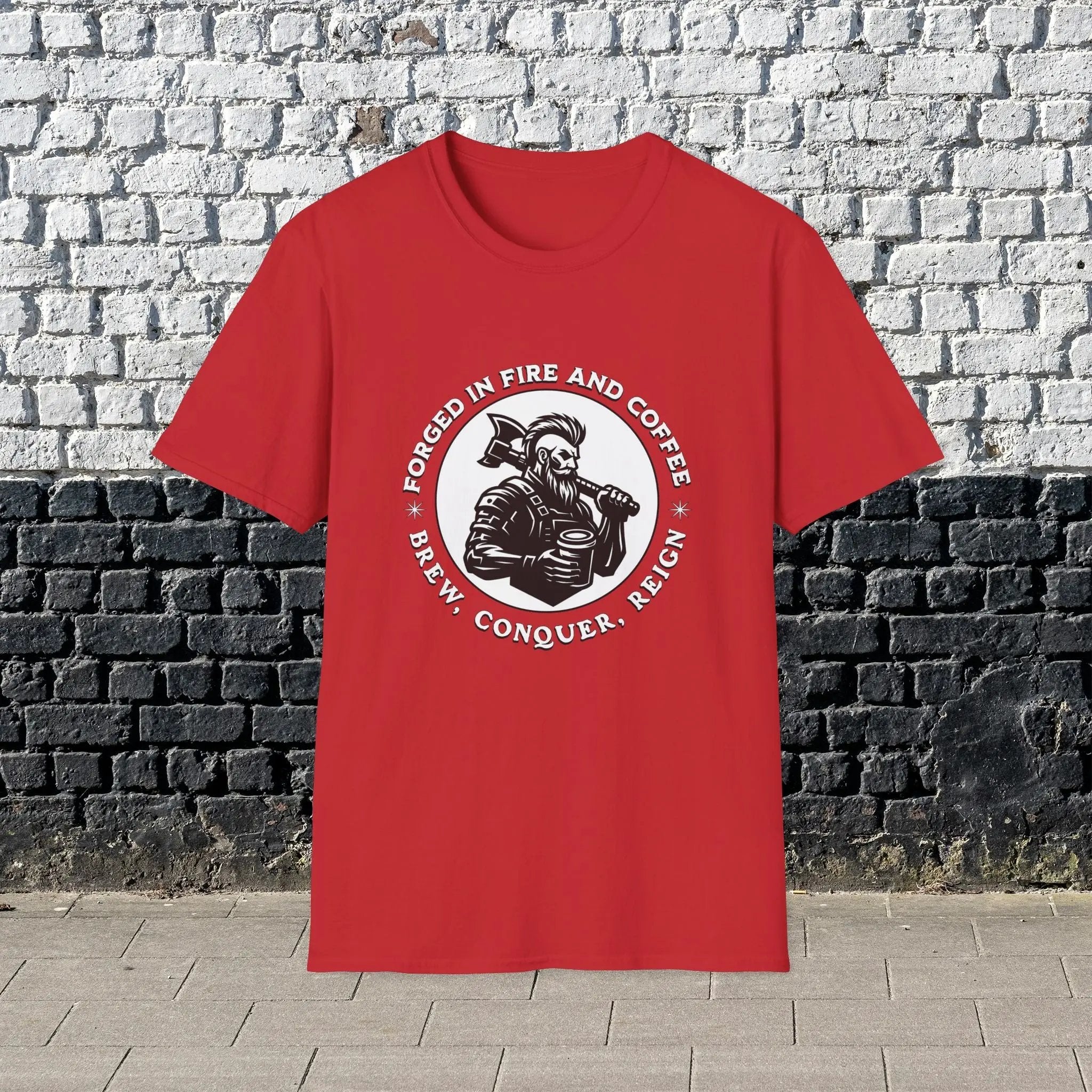 Forged in Fire Viking T-Shirt Printify