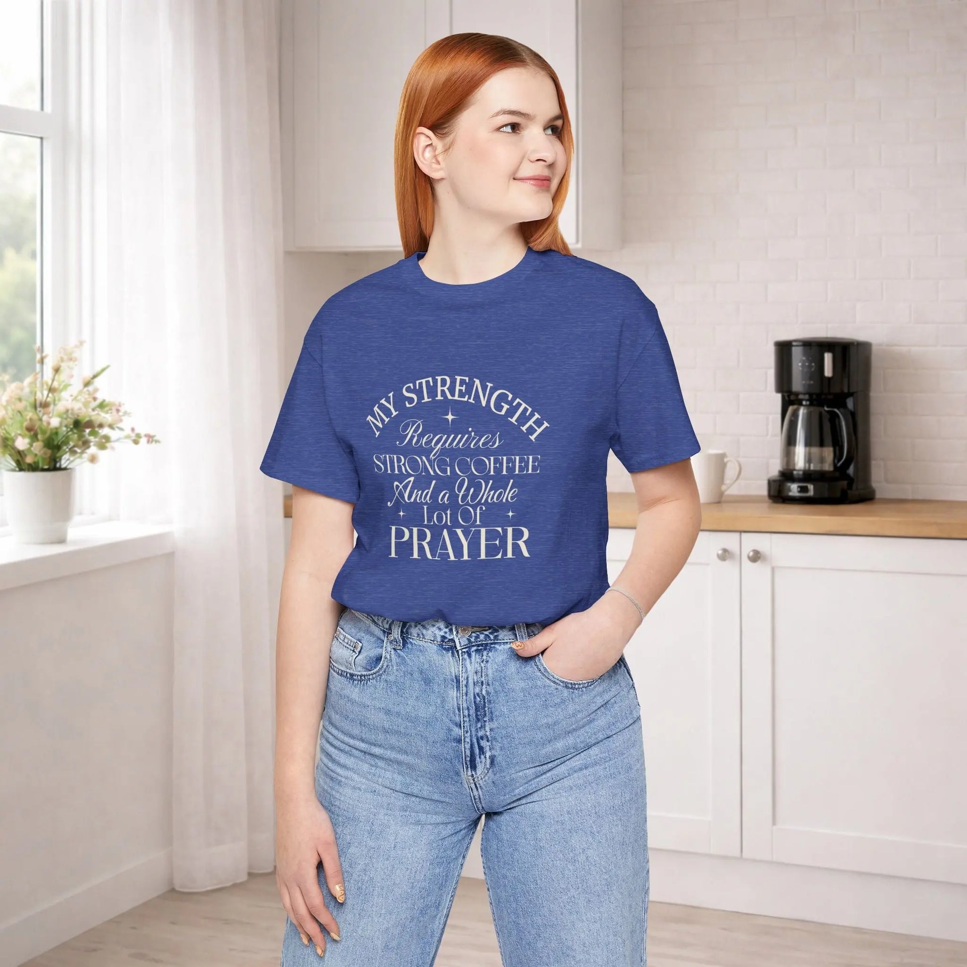 My Strength Requires Tee - Boldly Bitter Company