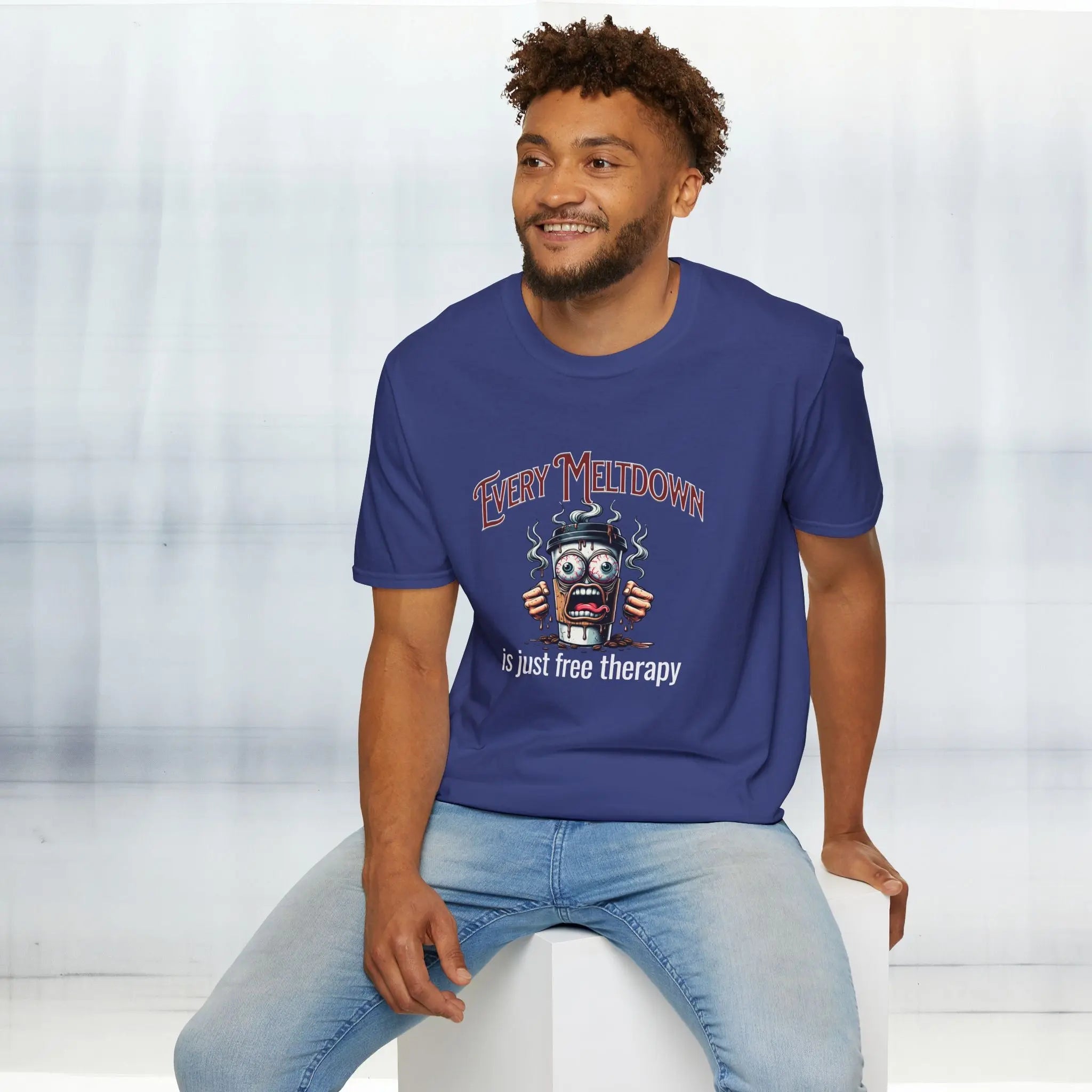 Every Meltdown is Free Therapy Tee Printify