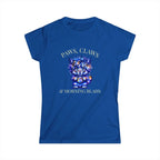Morning Blahs Tshirt - Cute Colorful Cat and Coffee Tee Printify