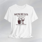 Mom Rules Tee Printify