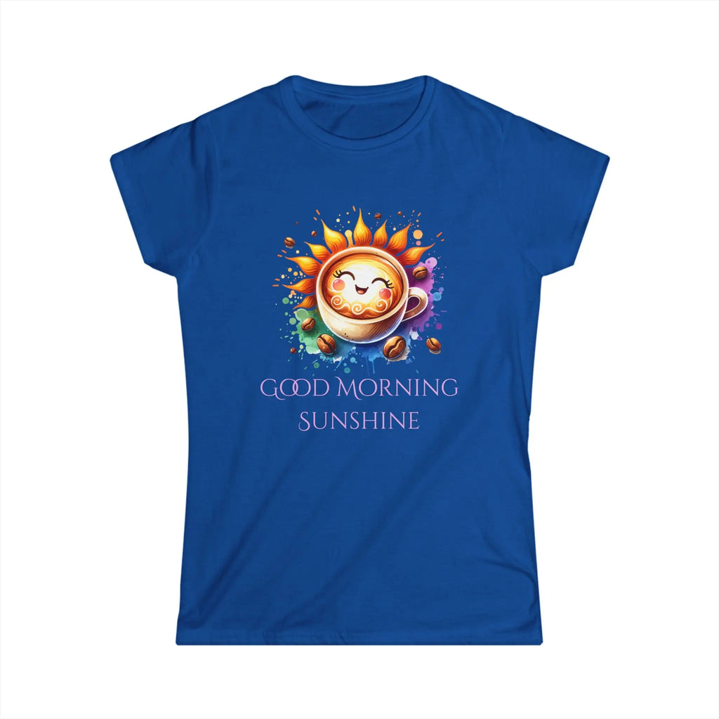 Good Morning Sunshine Tshirt - Sunshine and Coffee Tee Printify