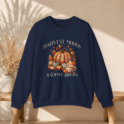 Harvest Moods & Coffee Brews Sweatshirt Printify