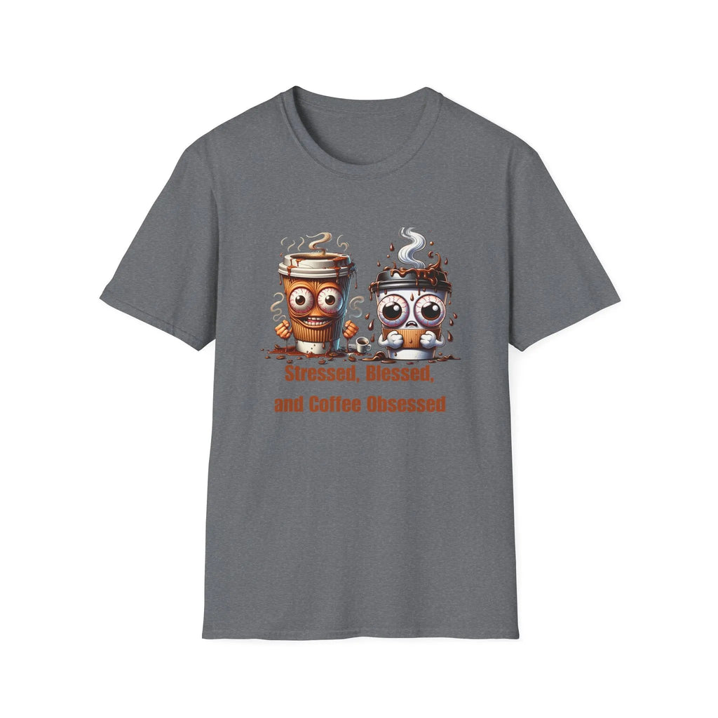 Stressed Blessed Obsessed T-shirt - Boldly Bitter Company