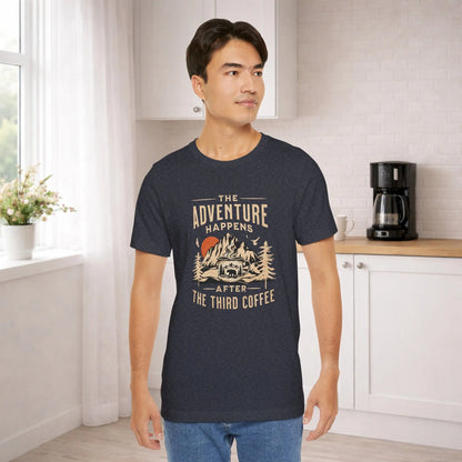 Adventure Happens T-Shirt - Boldly Bitter Company