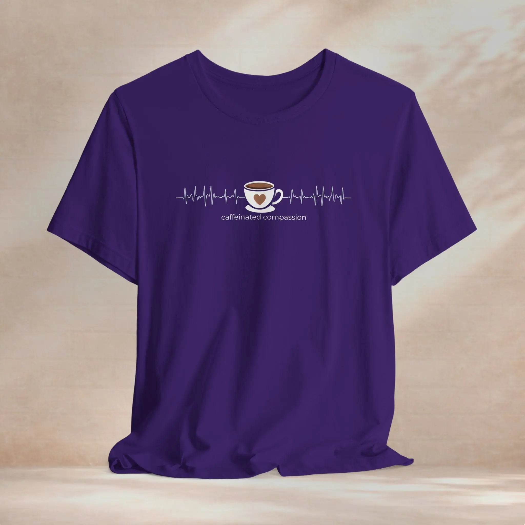 Caffeinated Compassion Tee Printify