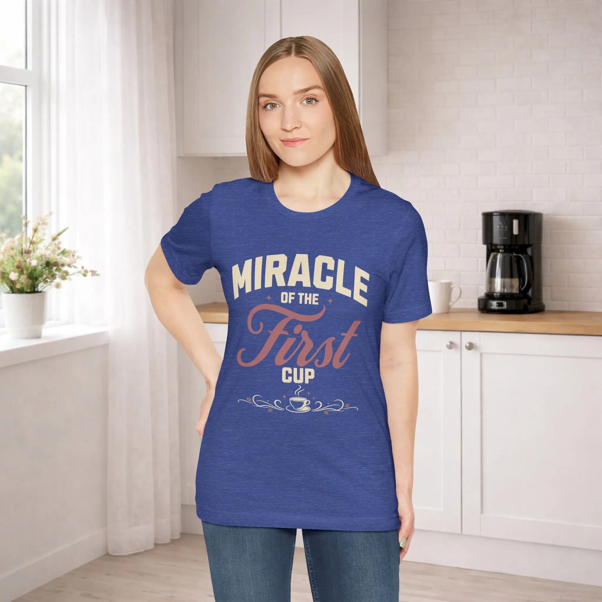 Miracle of First Cup T-Shirt Printify