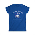 Wake, Sip, Conquer Tshirt - Morning Mug Club - Boho Style Coffee Tee Printify