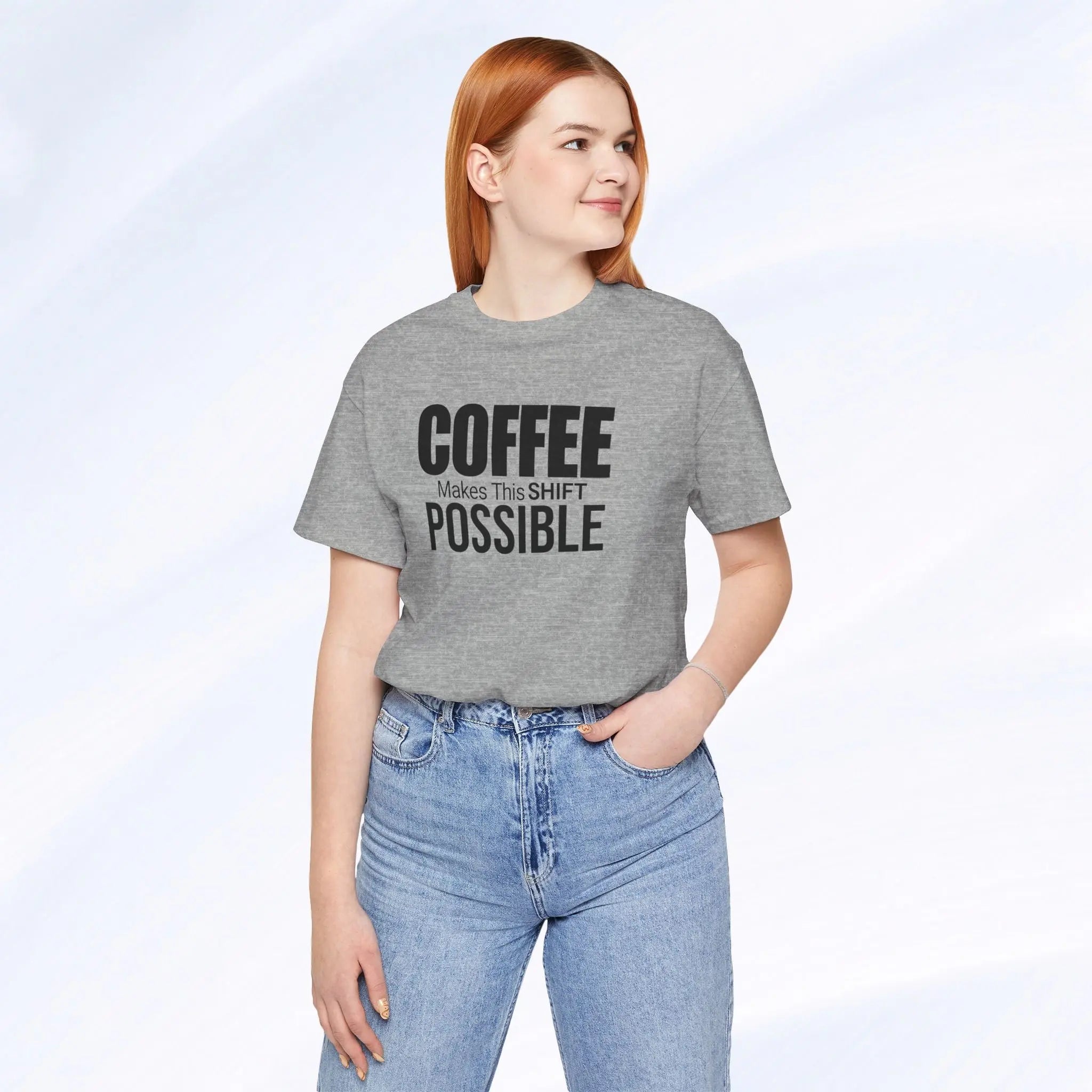 Coffee Makes This Shift Possible T-Shirt Printify