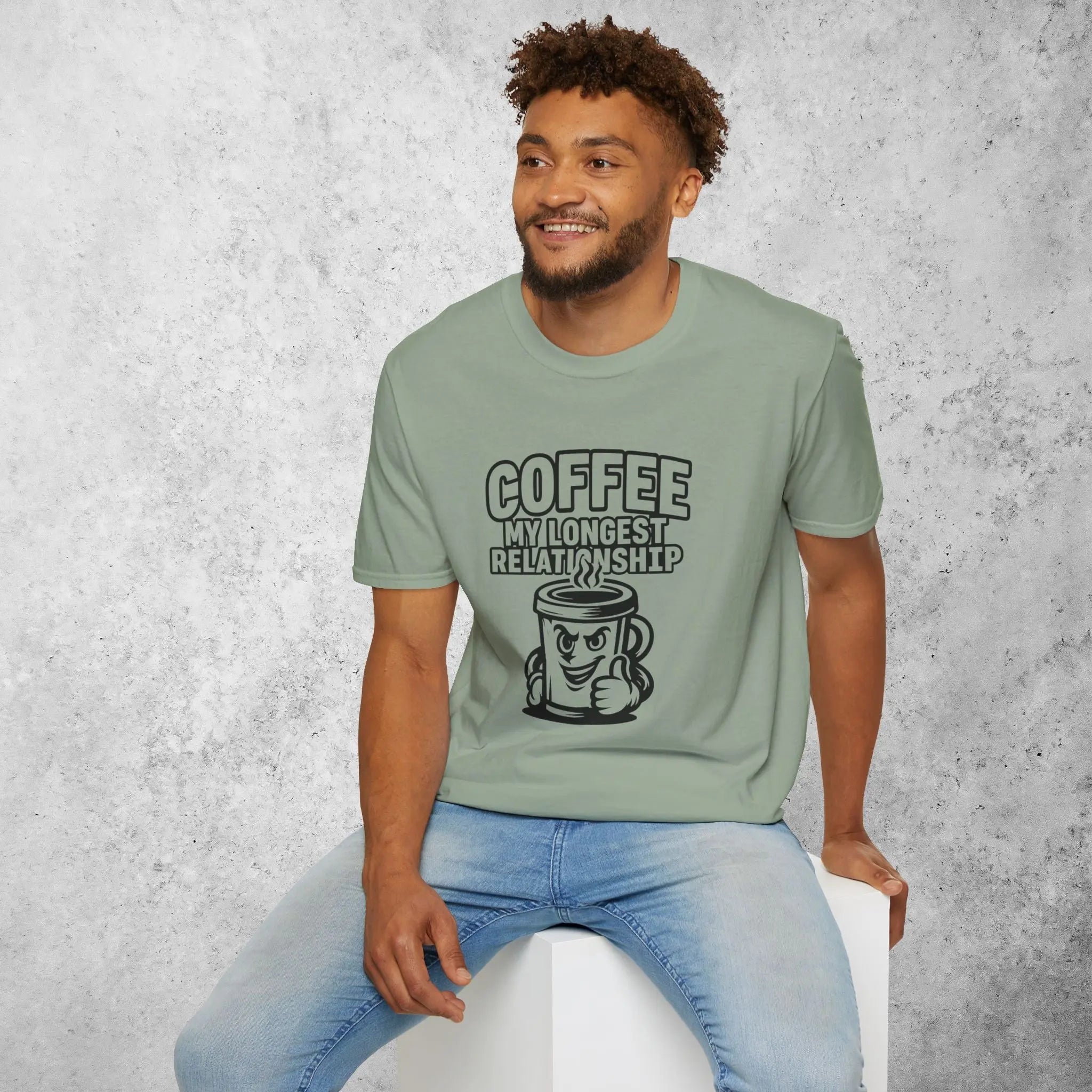 Coffee: My Longest Relationship T-Shirt Printify
