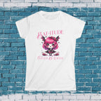 Batitude Tee, Cute Bat Tee, Women's Graphic Shirt, Alternative Fashion Top, Gifts for Goth Girls, Halloween Wear - Boldly Bitter Company