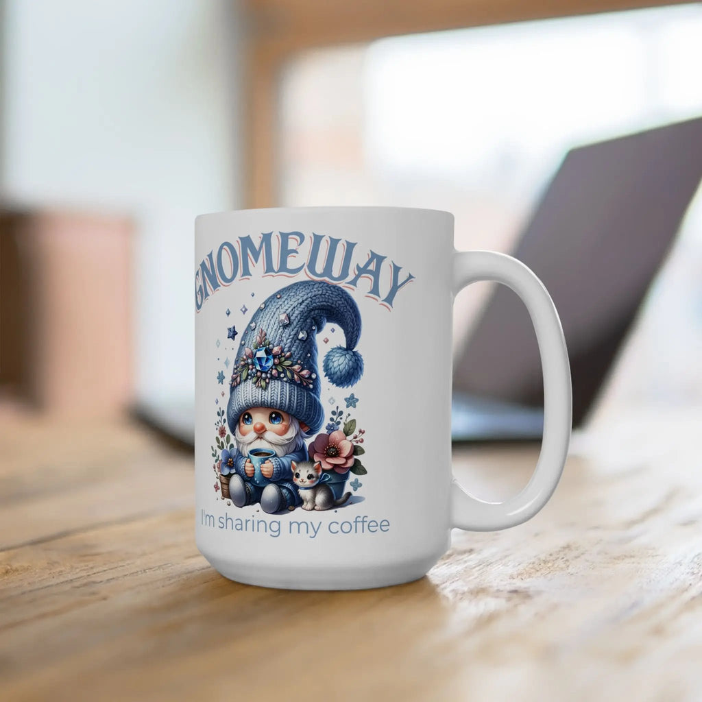 Gnomeway Ceramic Coffee Mug - A Unique Gift for Gnome Lovers Printify