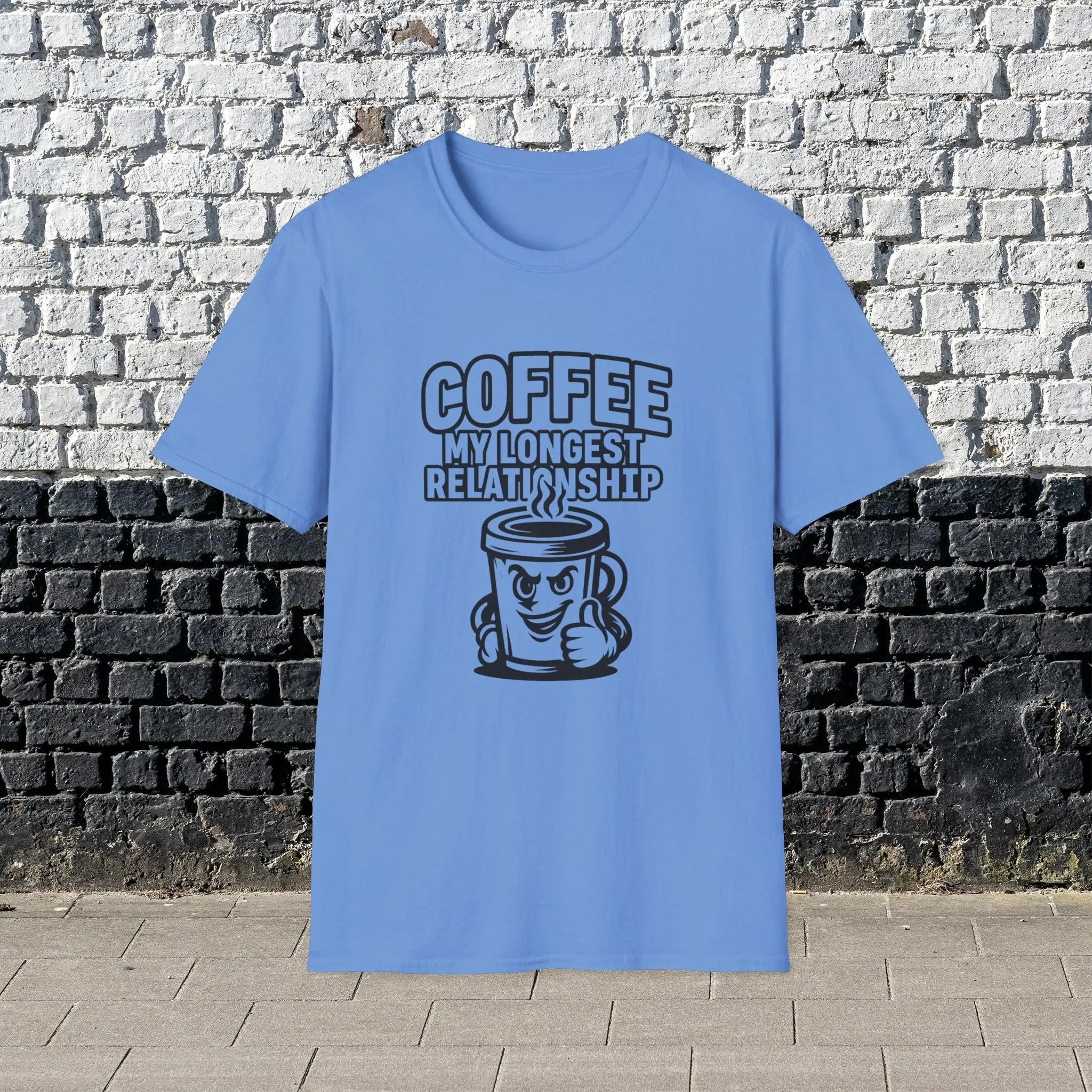 Coffee: My Longest Relationship T-Shirt Printify