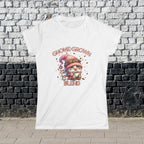 Gnome Grown Blend Women's Tee, Cute Gnome Shirt, Casual Vibes, Gift for Gardeners, Fall Fashion Tee, Thanksgiving Gift Printify