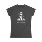Cowgirl Coffee T-Shirt – I Drink Coffee So I Don’t Slap Stupid Funny Western Tee Printify