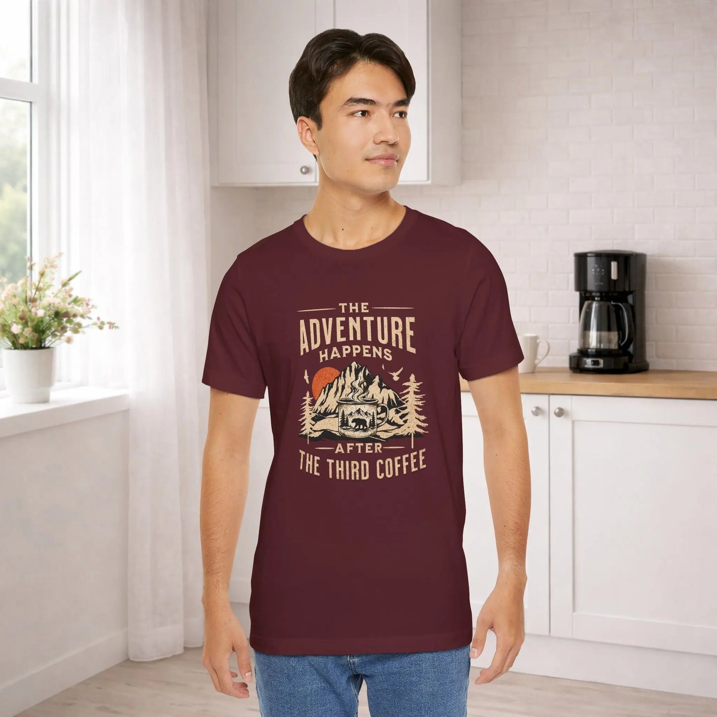 Adventure Happens T-Shirt - Boldly Bitter Company