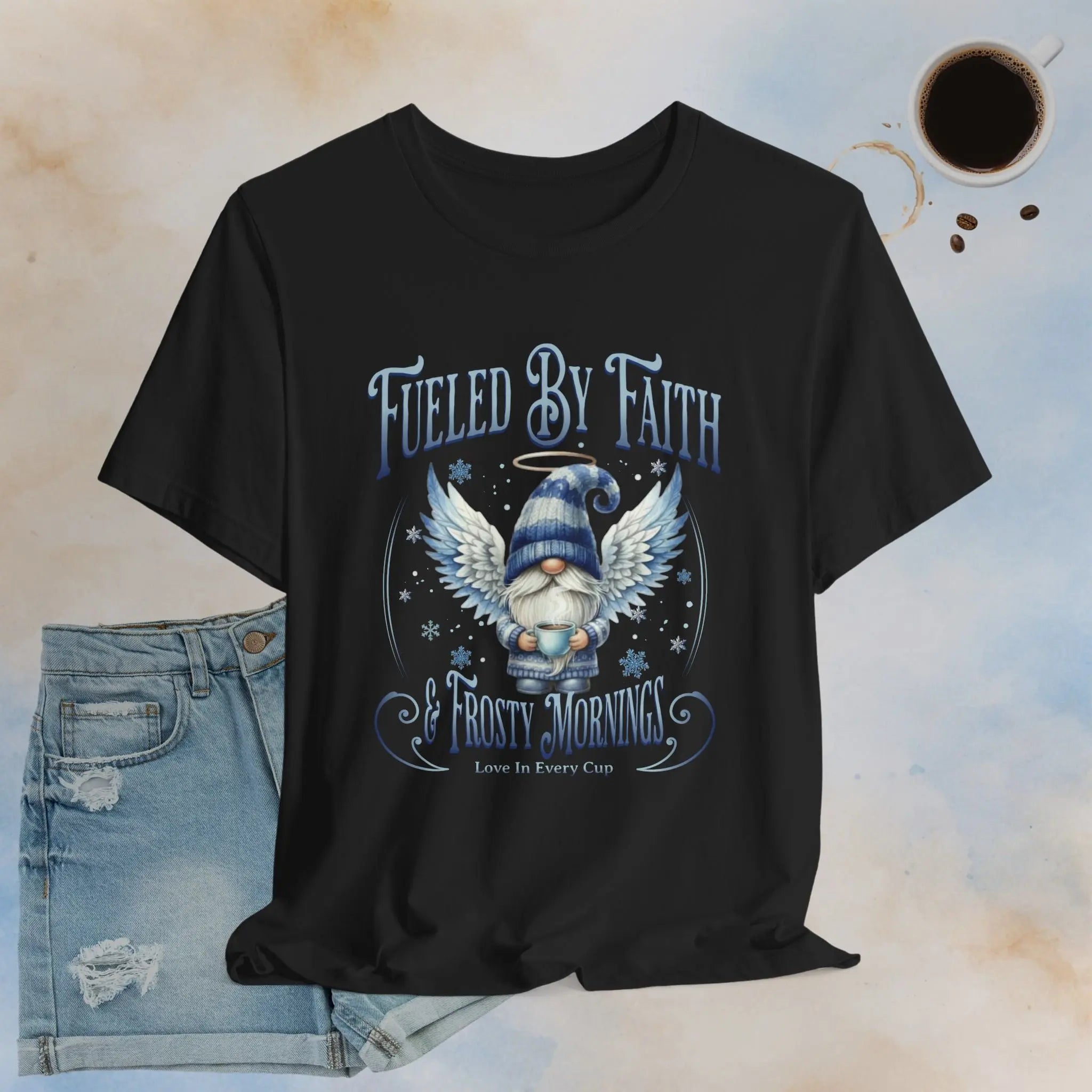 Fueled by Faith T‑Shirt Printify