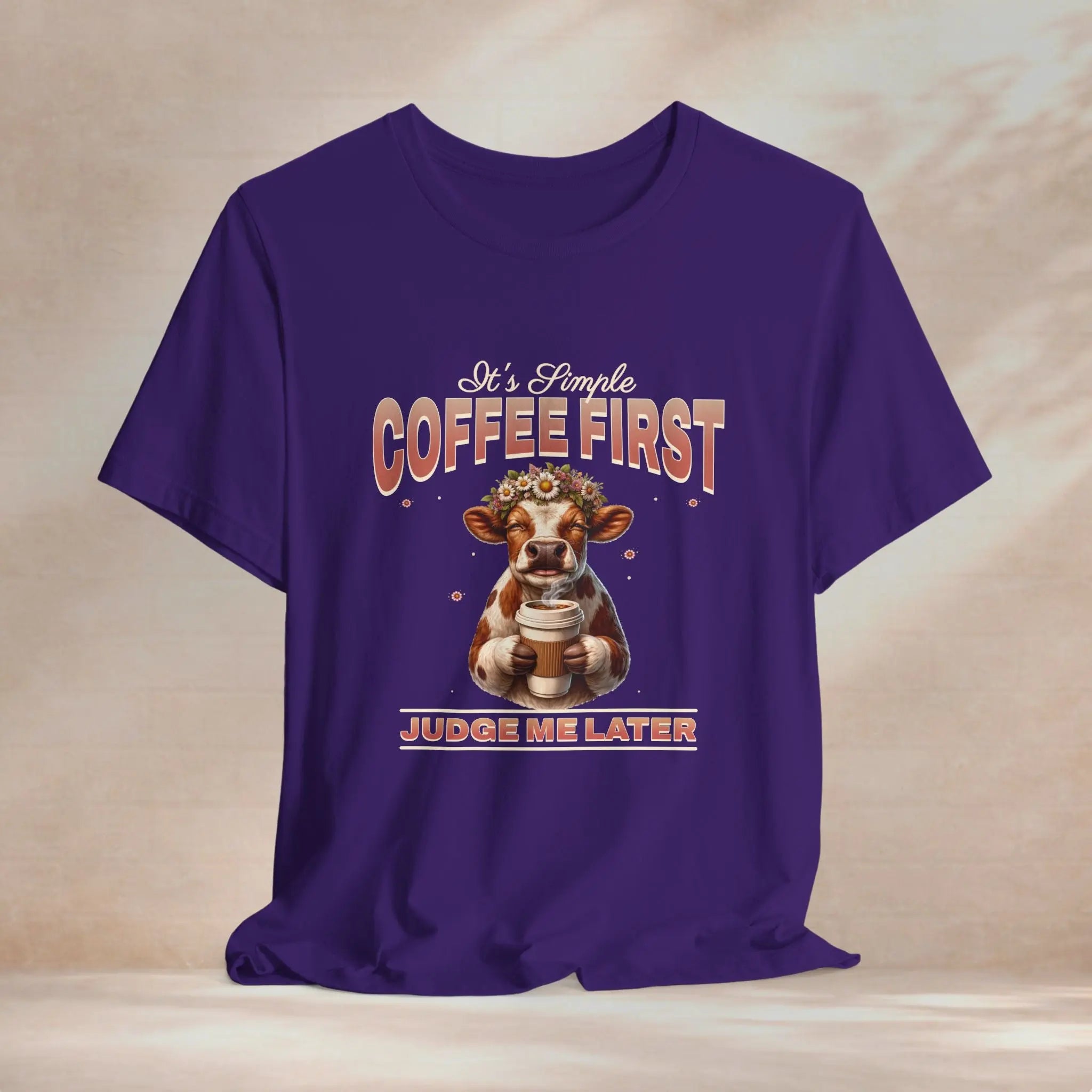 Coffee First Judge Later Tee - Boldly Bitter Company