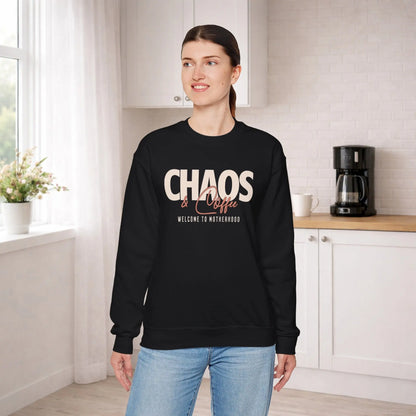 Chaos & Coffee Sweatshirt Printify