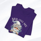 Brrr-ing Me Coffee First Gnome Tee Printify