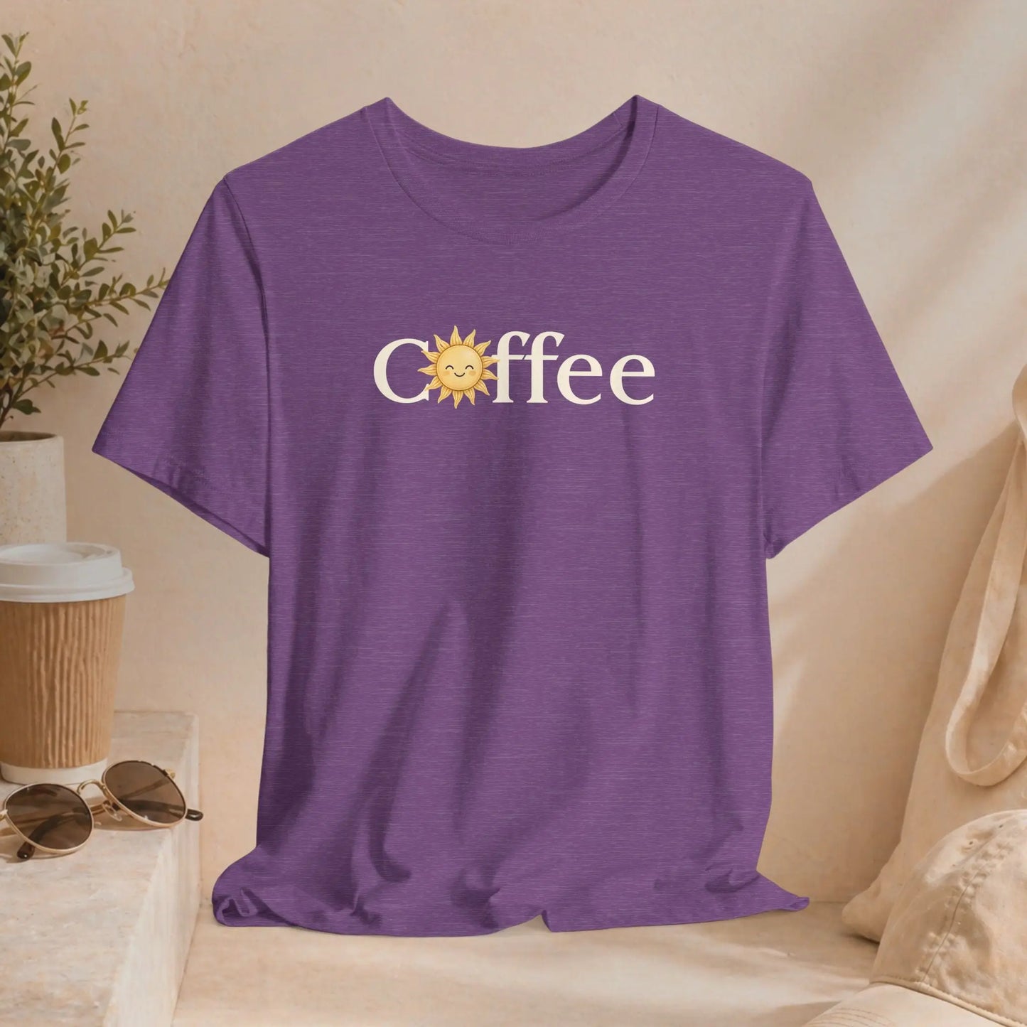 Coffee Sun Tee Printify