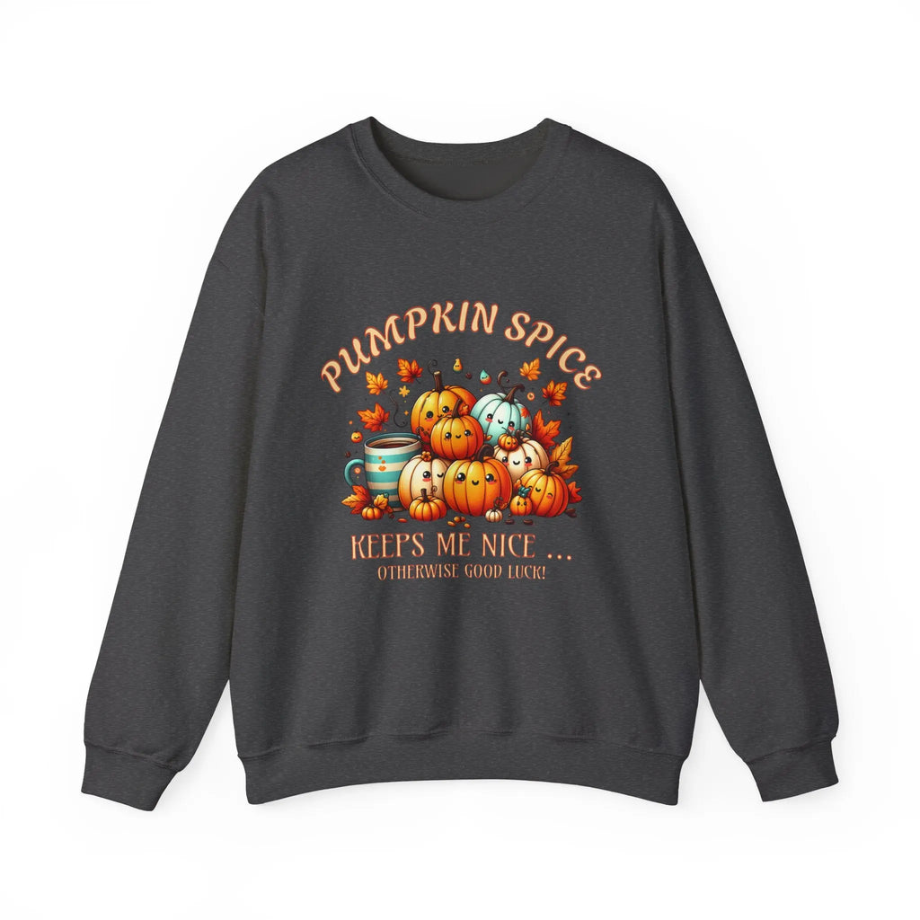 Pumpkin Spice Sweatshirt - Otherwise Good Luck Printify