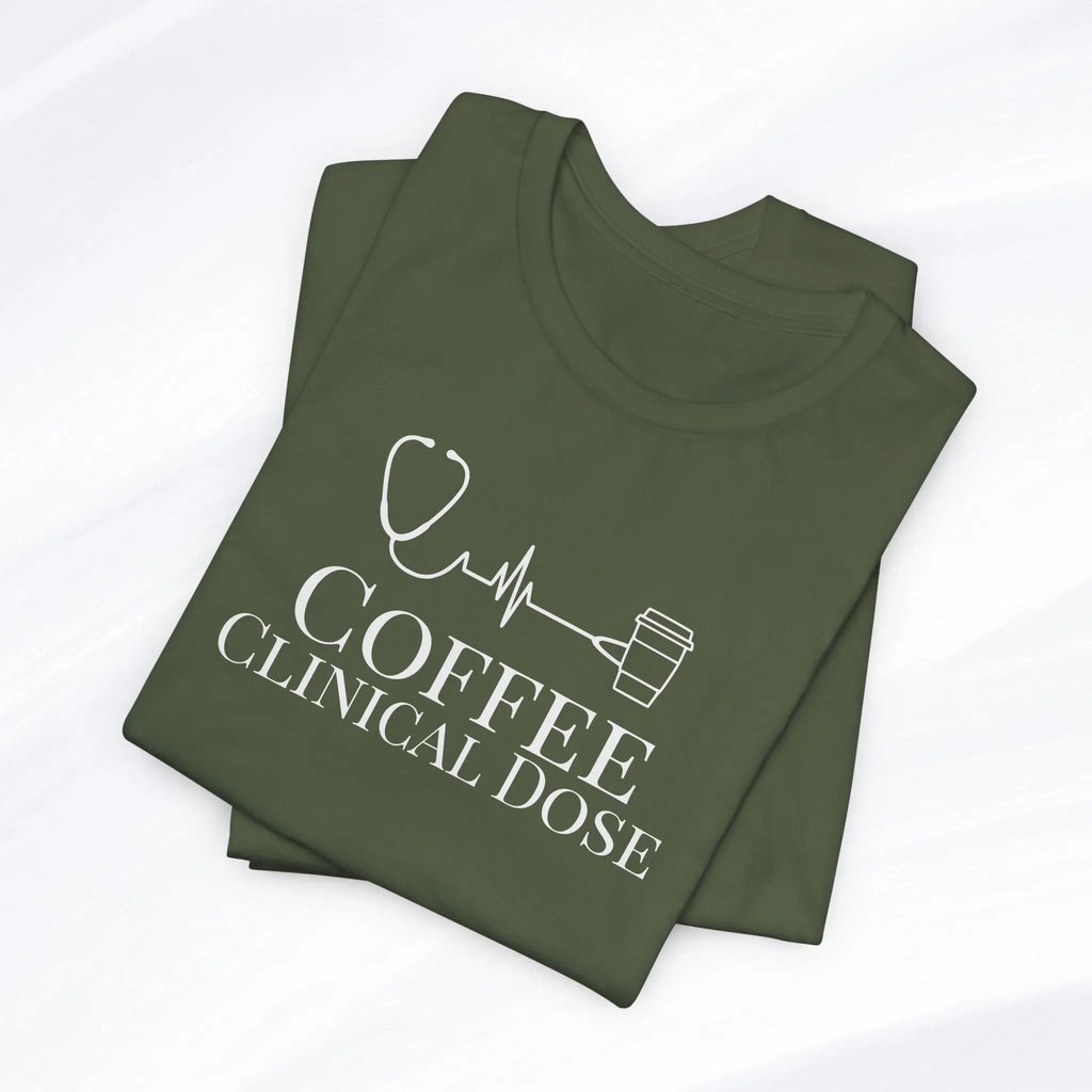 Coffee Clinical Dose Tee Printify