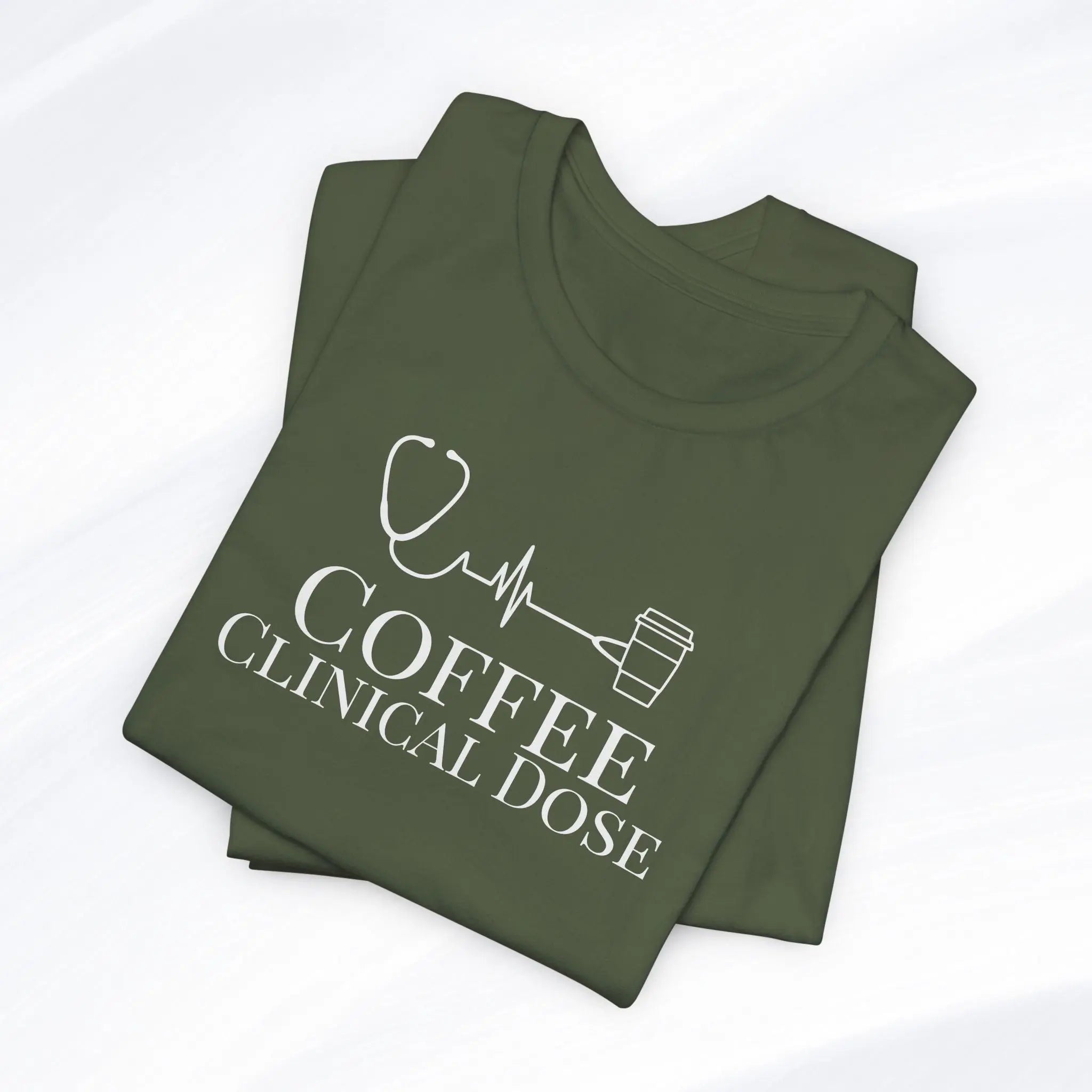 Coffee Clinical Dose Tee Printify
