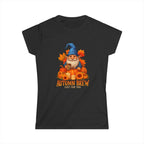 Autumn Gnome T-Shirt - Autumn Brew Just For You Printify