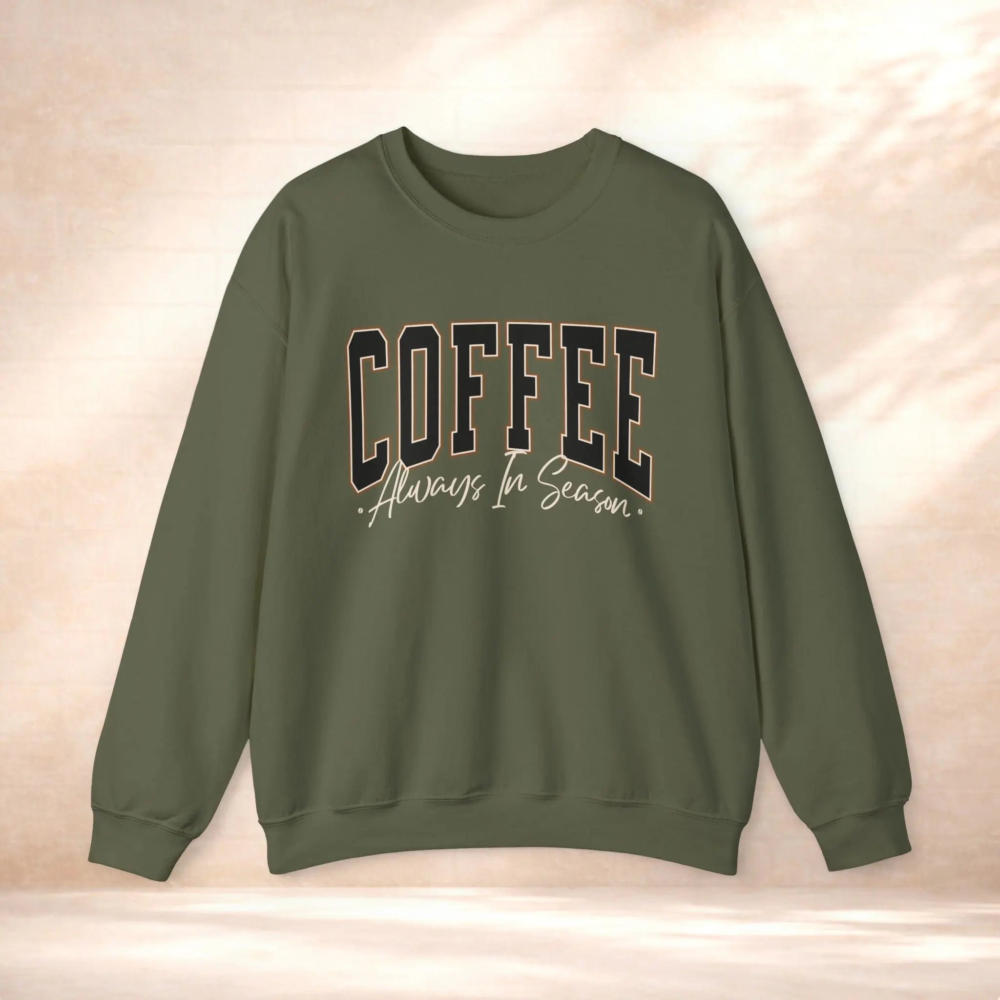 Coffee Always In Season Sweatshirt