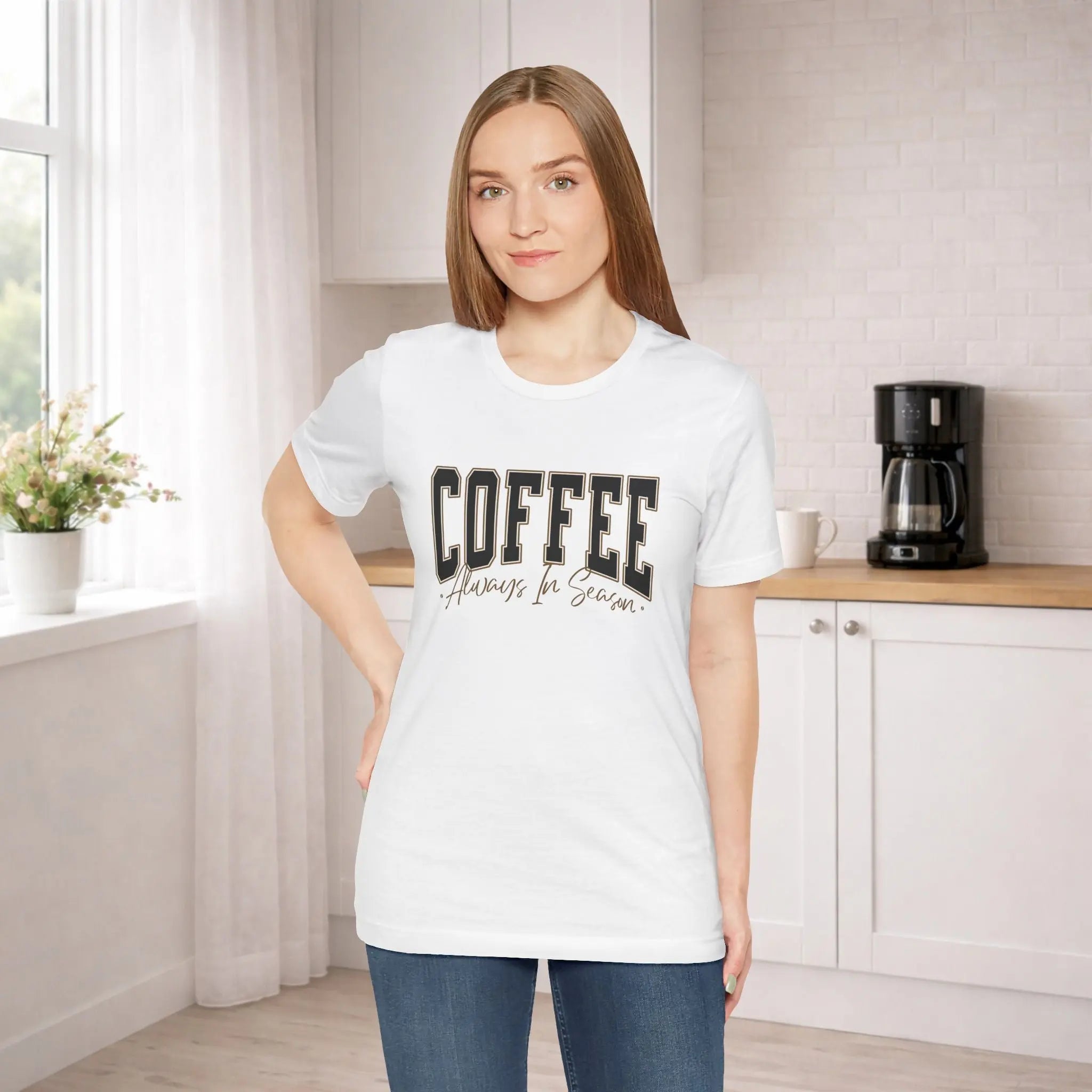 Coffee Always in Season Tee Printify