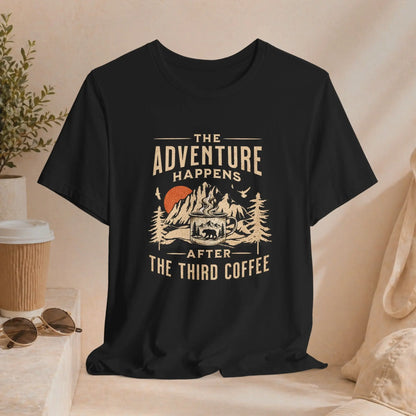 Adventure Happens T-Shirt - Boldly Bitter Company